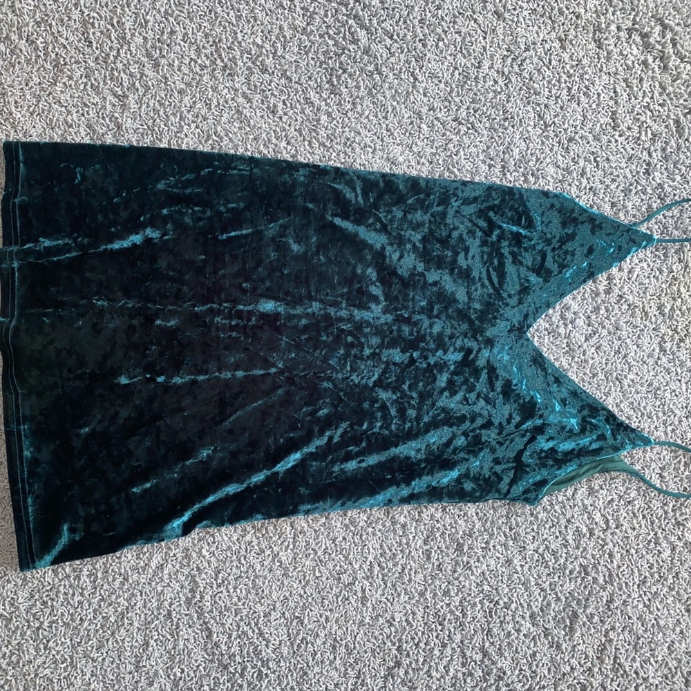 Velvet Slip Dress